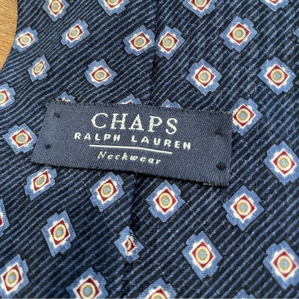 Pair of Chaps 100% silk men's neck ties